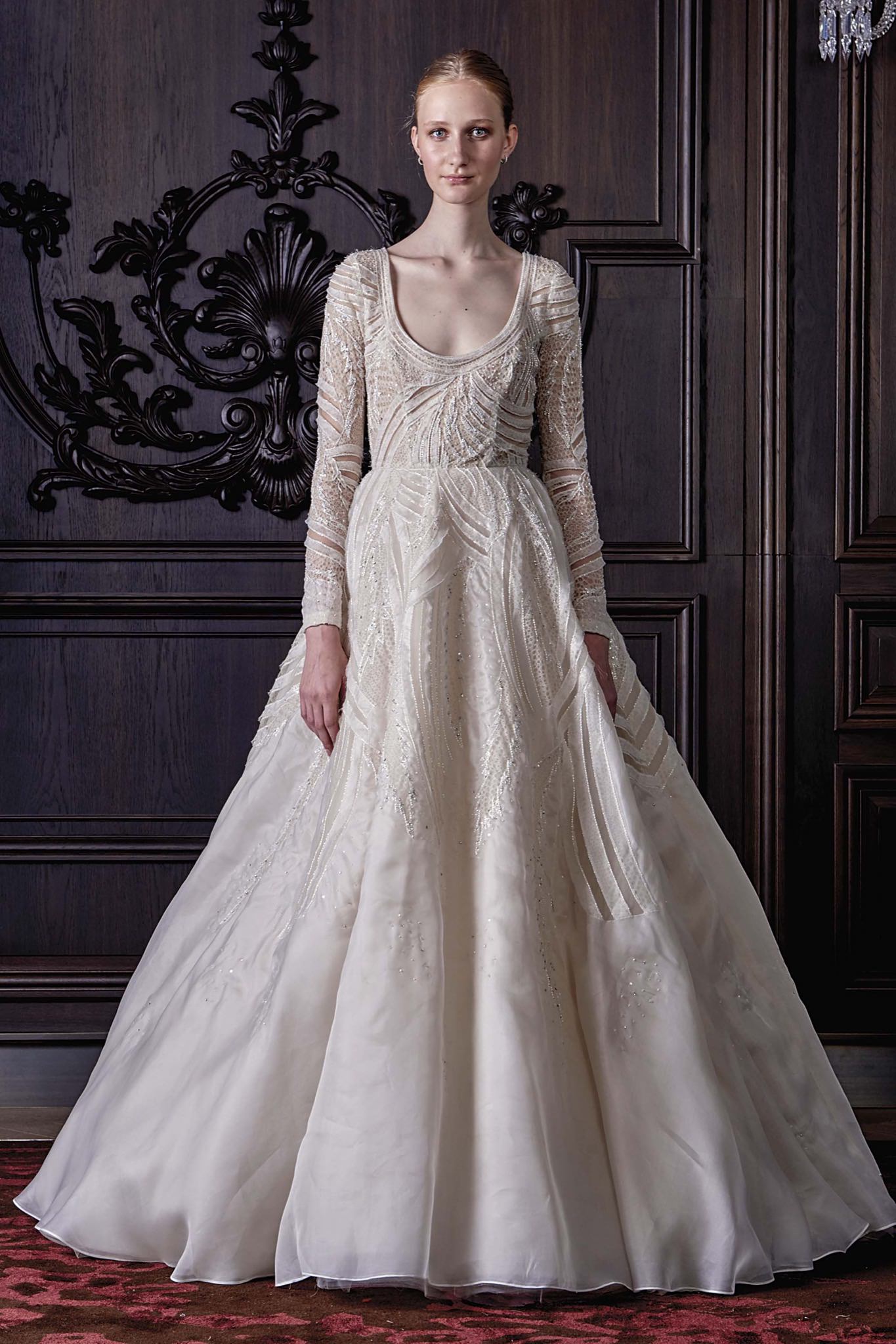 price monique lhuillier wedding gown