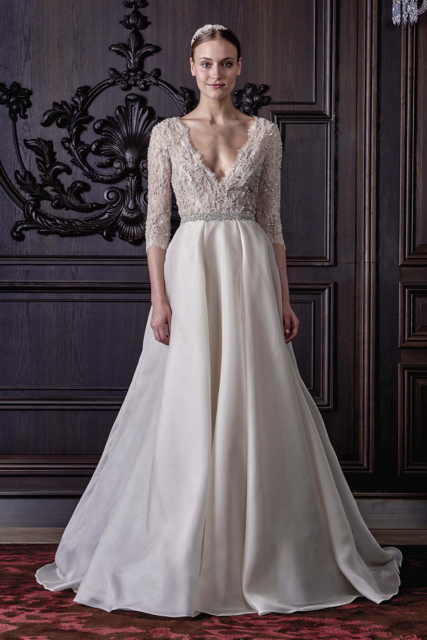 Monique Lhuillier Cadence wedding dress - Browns Bride