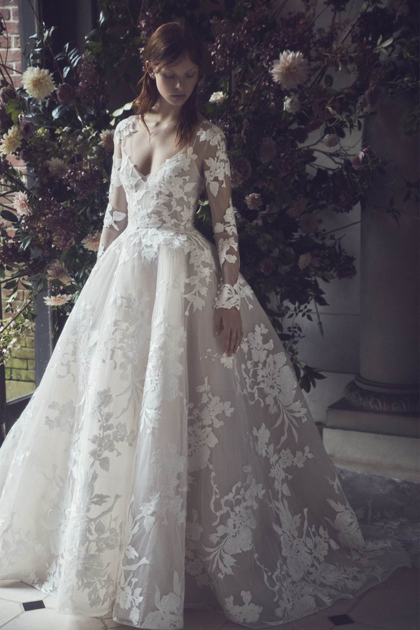 price monique lhuillier wedding gown